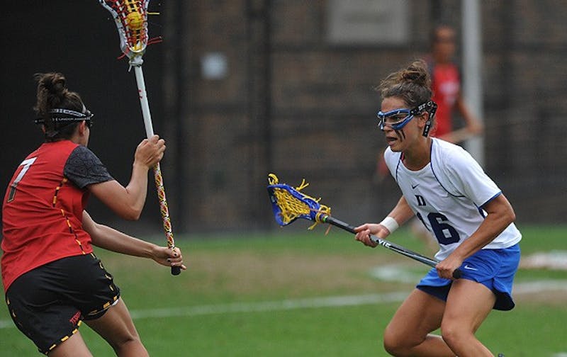 Duke held a 1-0 lead after 15 minutes, but the Terrapins dominated the rest of the game.