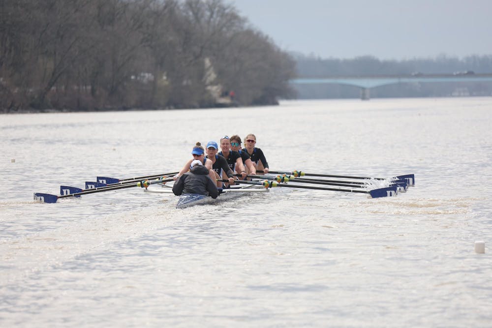 The Blue Devils placed 12th and 24th out of 60 entries in Princeton, N.J., Sunday.