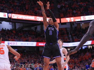 Freshman Paolo Banchero posted 21 points in Duke's dominant win Saturday against Syracuse.
