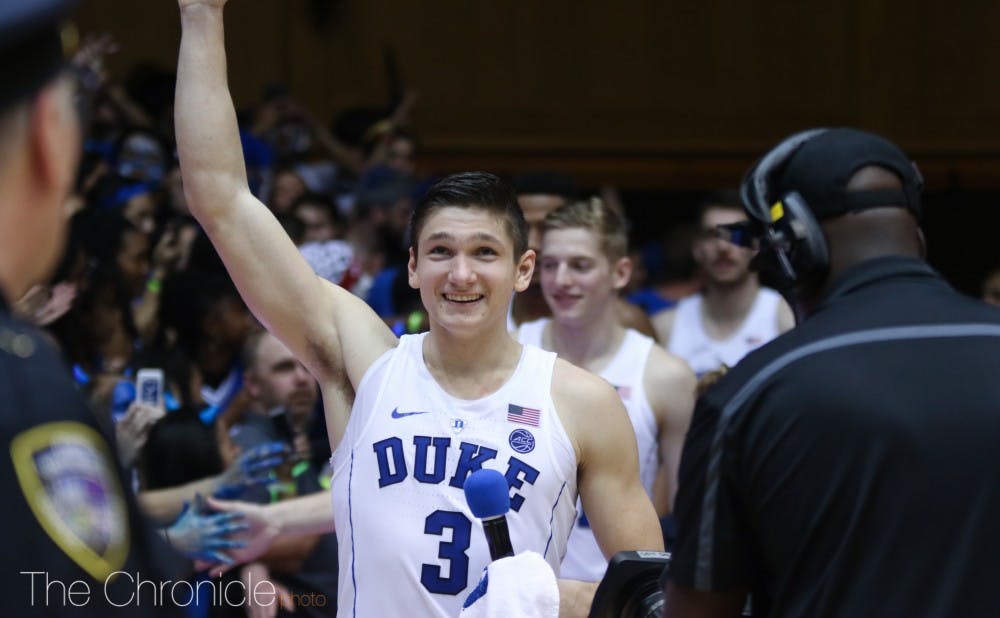 <p>Grayson Allen has stayed in the news as the NBA Draft approaches.</p>