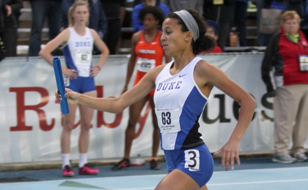 Duke finished in the top 10 in three relay events this weekend at the prestigious Penn Relays.