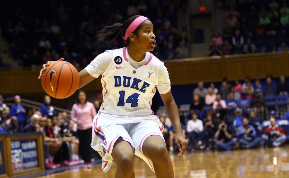 Junior guard Ka’lia Johnson will step into a larger role as the Blue Devil backcourt continues to be decimated by injuries.