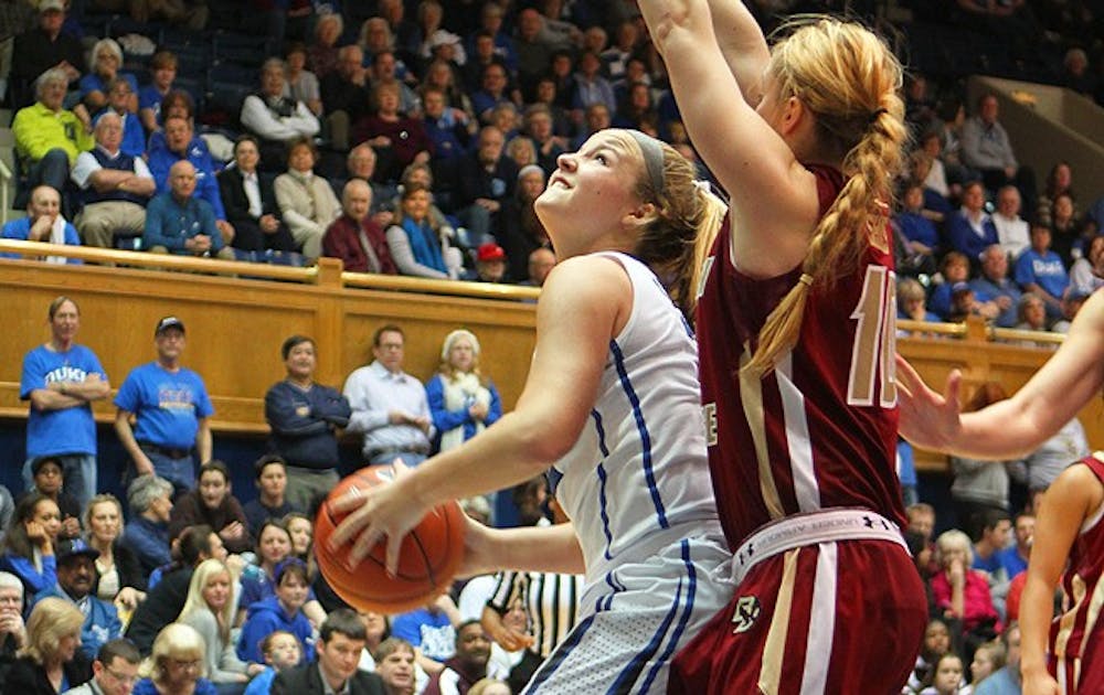 Coming off the bench in the last two games, Tricia Liston has averaged 17 points per game.