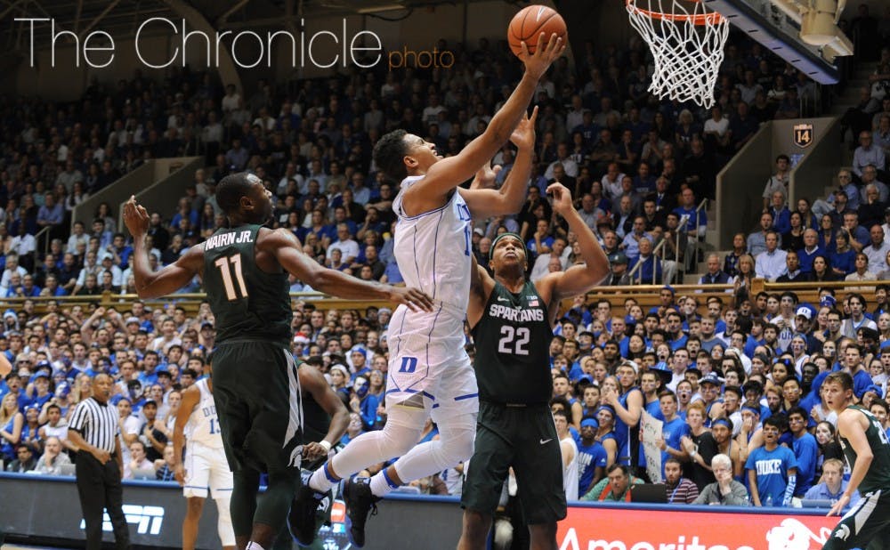 Freshman Frank Jackson sat out against Maine Dec. 3 due to a sore foot but played 20 minutes against Florida and UNLV.&nbsp;