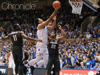 Freshman Frank Jackson sat out against Maine Dec. 3 due to a sore foot but played 20 minutes against Florida and UNLV.&nbsp;