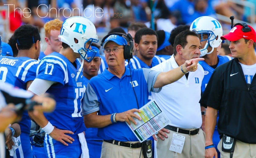 Head coach David Cutcliffe's squad missed the postseason for the first time since 2011 after finishing the year 4-8.