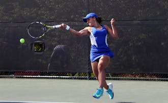 Samantha Harris and the Blue Devils closed out their fall season this weekend in Durham.