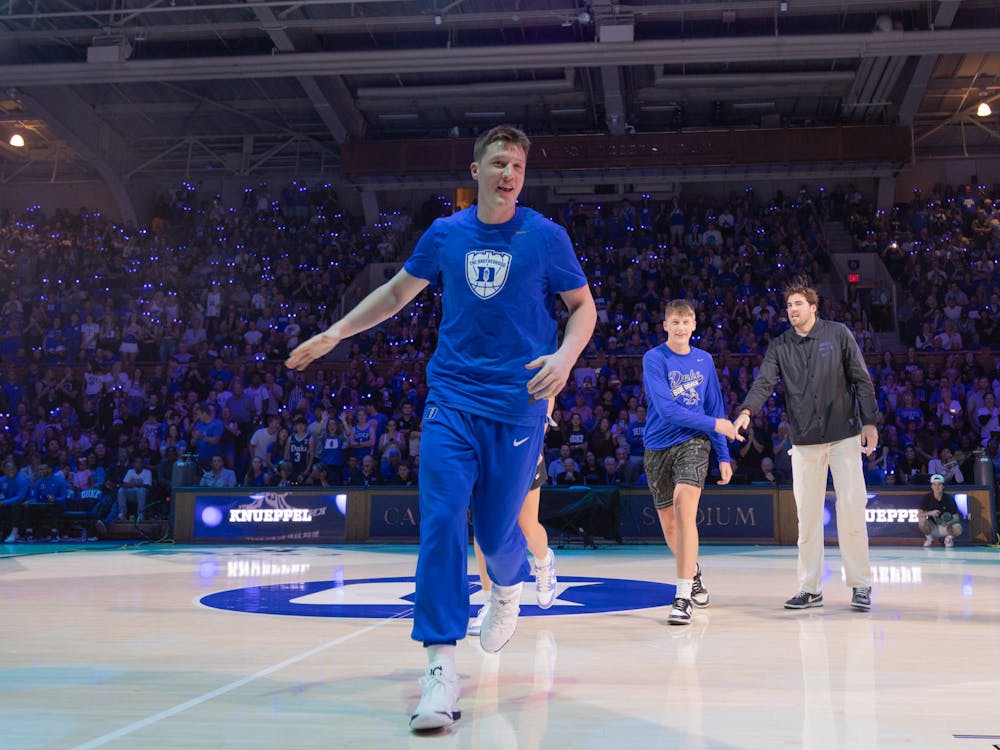 Knueppel's Countdown introduction featured two of his brothers and former Blue Devil Ryan Young.