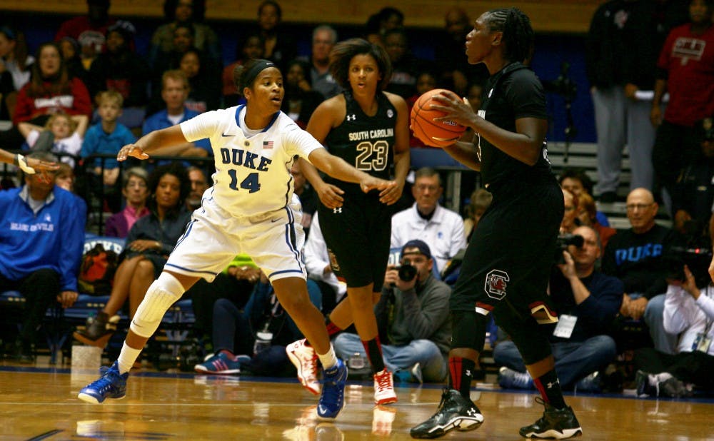 Senior guard Ka'lia Johnson has stepped up in her new role as the Blue Devils main ball handler, as she enters Wednesday's Oklahoma matchup averaging 6.1 points and four assists a game.