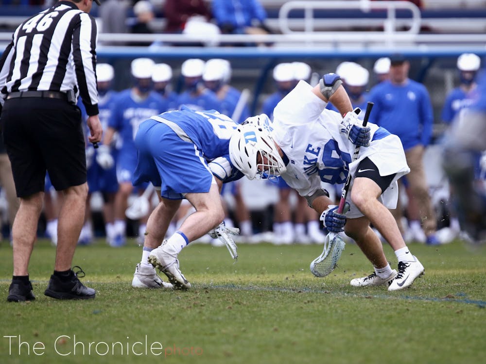 <p>Duke won the face off battle 21-9, but Air Force would still come out on top.</p>