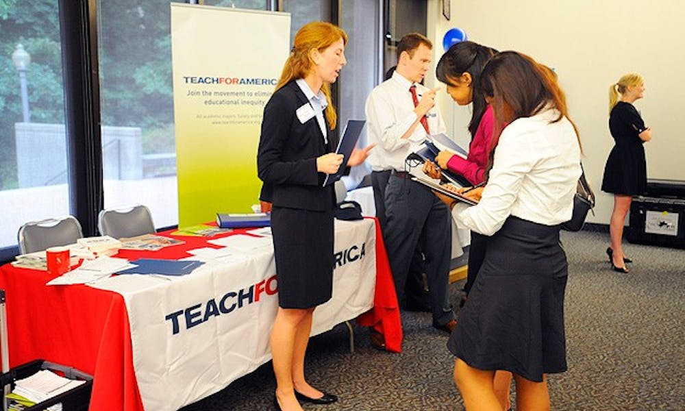 In 2011, 53 Duke graduates joined the Teach For America Corps.