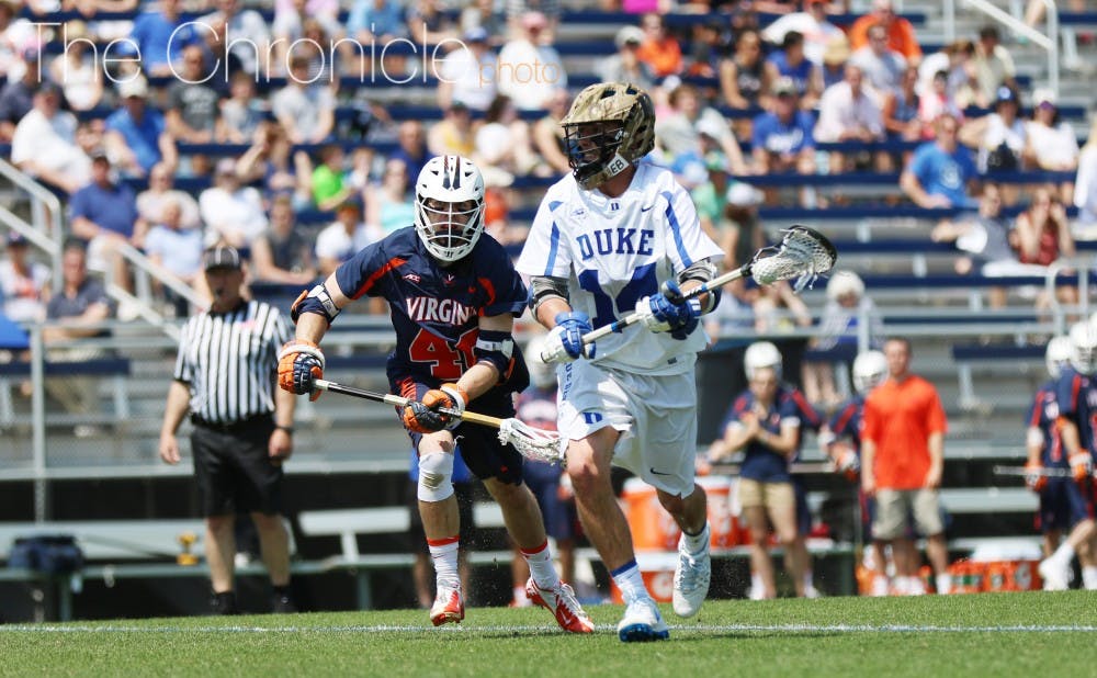 <p>Justin Guterding had a hat trick last weekend against Marquette and is tied for the team lead with 40 goals this season.</p>