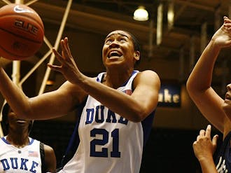 The Chronicle  Senior Joy Cheek was one of five Blue Devils to score in double figures in Duke’s 69-42 home win over Georgia Southern Thursday night.