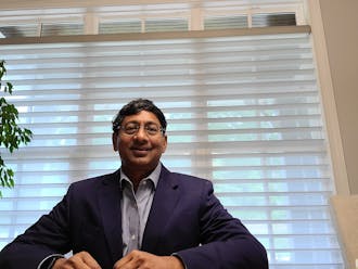 Ravi Bellamkonda is the Vinik dean of the Pratt School of Engineering. He is leaving Duke in June to become Provost and executive vice president at Emory University.