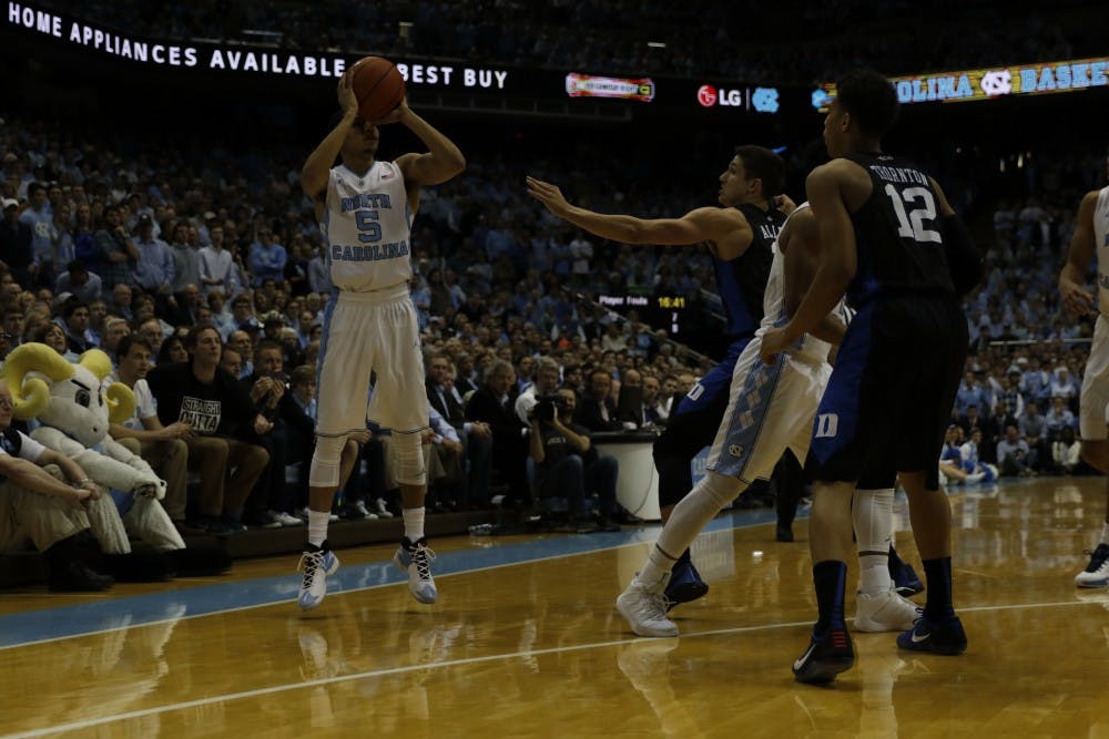 <p>North Carolina's Marcus Paige scored 22 points and knocked down four 3-pointers in&nbsp;Monday's national championship against Villanova, but the Wildcats took the crown with a dramatic buzzer-beater.</p>
