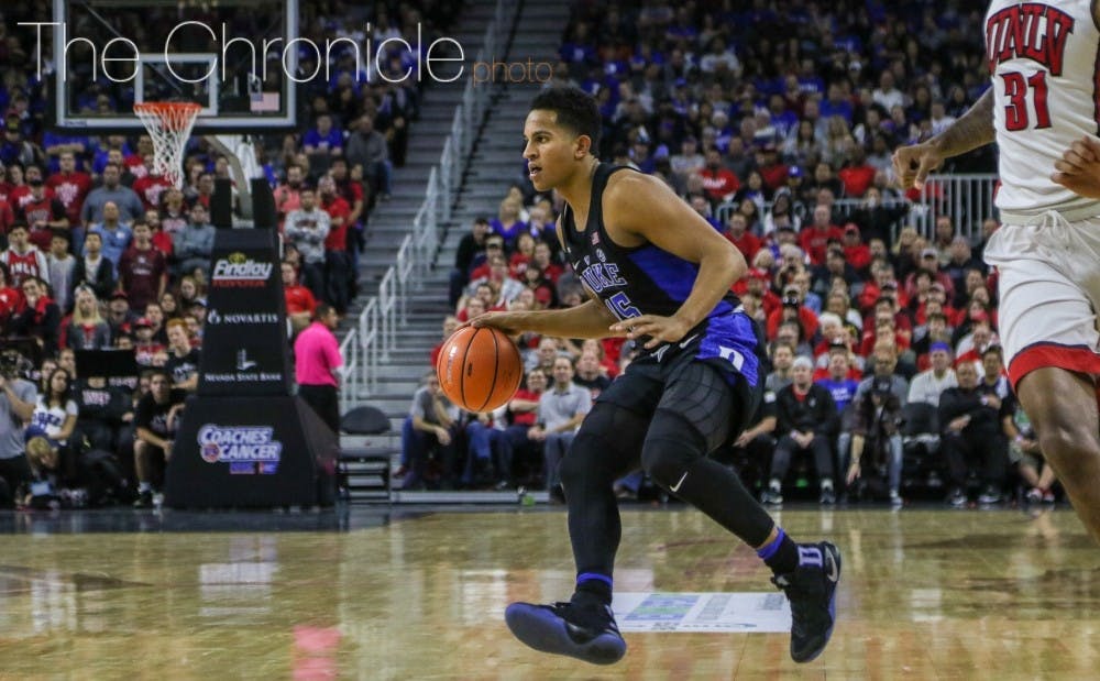 <p>Freshman Frank Jackson started the season strong before being slowed by a sore foot.&nbsp;</p>
