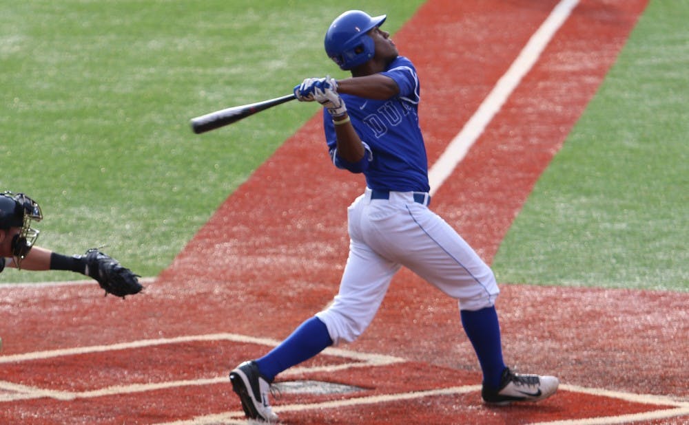 Redshirt sophomore Jalen Phillips cranked a solo homer to give Duke an early lead Saturday.