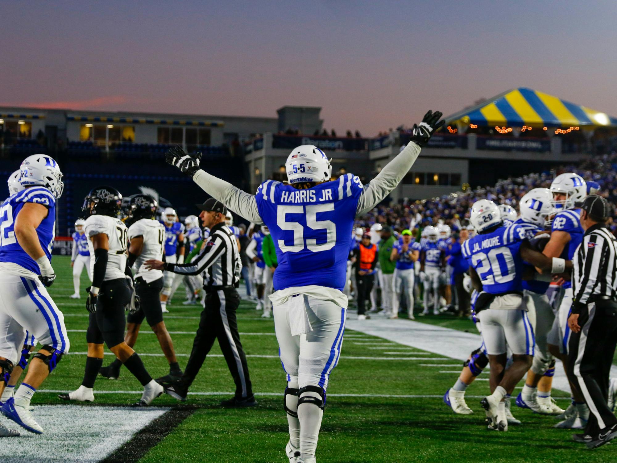 Scenes From Duke Football's Military Bowl Victory Against UCF - The ...