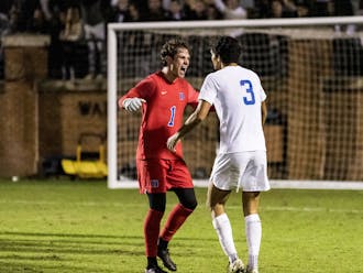 Goalkeeper Eliot Hamill and freshman defender Kamran Acito were two of four Blue Devils to collect ACC awards.