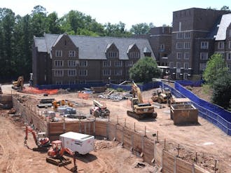 Construction on the new K4 dormitory is “slightly ahead of schedule,” administrators said, adding that noise will be minimized for students this Fall.