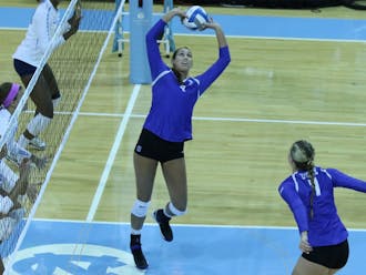 Redshirt senior setter Maggie Deichmeister will play her last two regular season matches at Cameron Indoor Stadium this weekend against Triangle rivals North Carolina and N.C. State.
