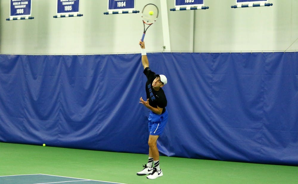 Sophomore Nicolas Alvarez will face Georgia Tech's Christopher Eubanks Sunday in a top-15 matchup and a rematch of their ITA National Indoors first-round contest back in November.
