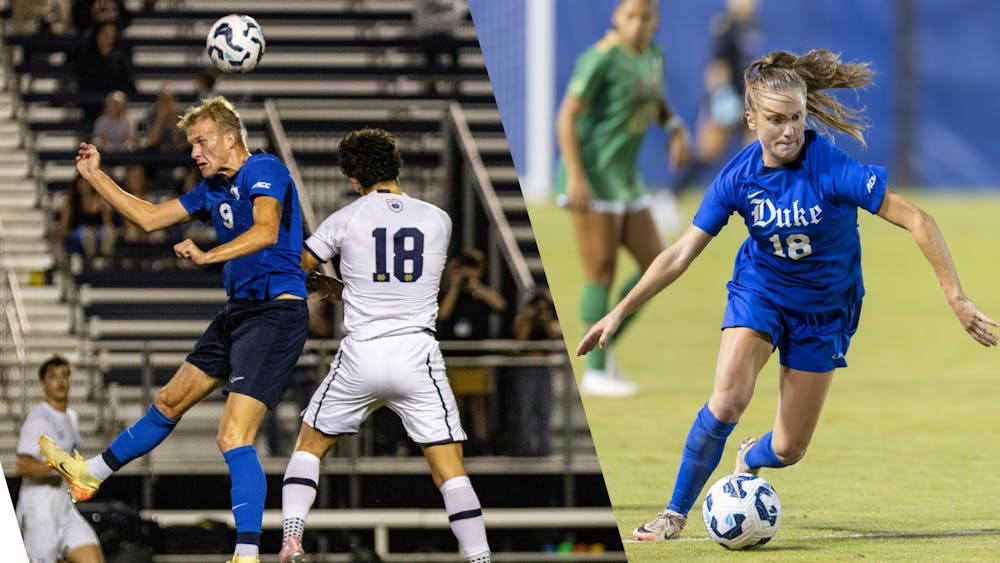 Duke women's soccer heads into ACCs at No. 1 in the country; the Duke men sit at No. 2.