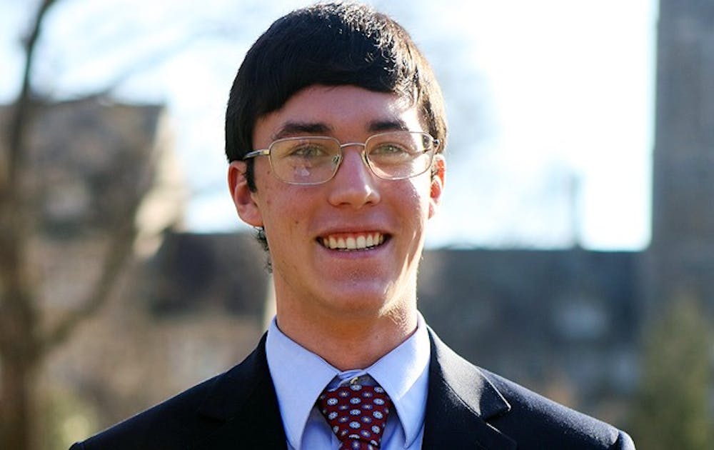 Sophomore Nikolai Doytchinov will serve as Duke Student Government executive vice president next year.