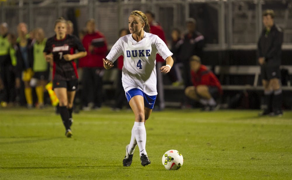 Freshman Ashton Miller scored the first goal of her career as a Blue Devil last weekend, and will see her first action in the Duke-North Carolina rivalry Sunday at Koskinen Stadium.