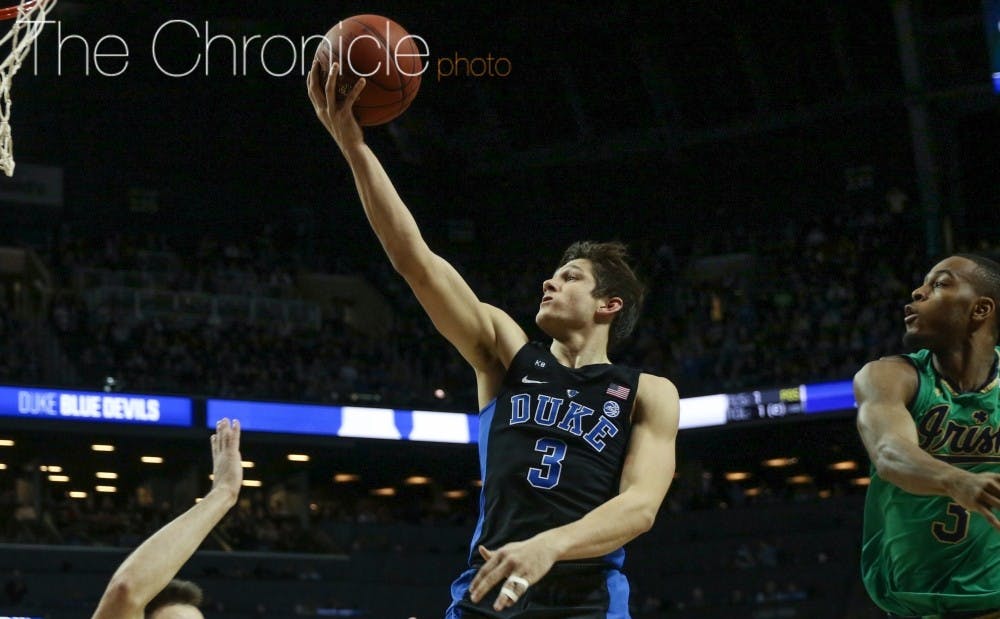 <p>Grayson Allen missed three months of the offseason due to ankle surgery, but may have earned his captaincy back.</p>