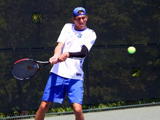 Sophomore Michael Redlicki returns as Duke’s top-ranked singles player.