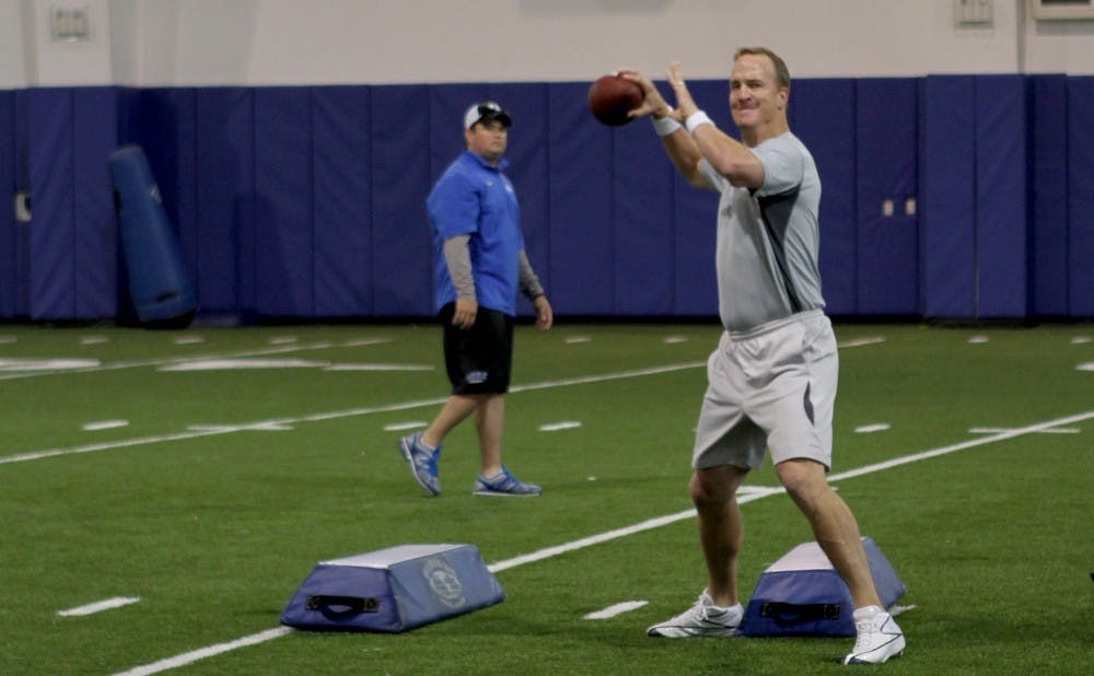 <p>Peyton Manning won the Super Bowl earlier this month with the Denver Broncos, but has also been a target of allegations regarding sexual assault and performance-enhancing drugs.</p>