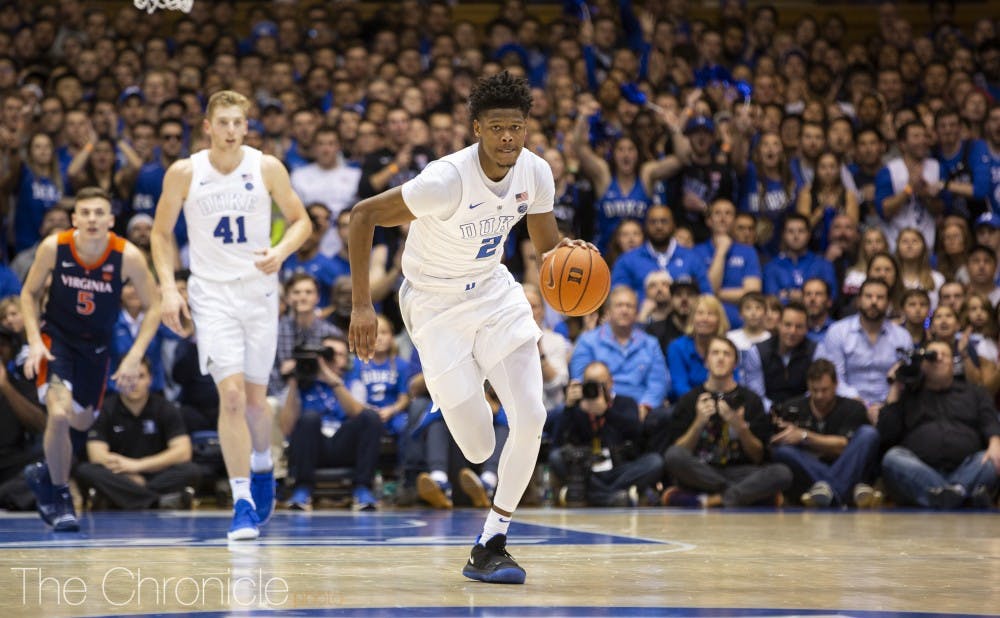 <p>Cam Reddish and the Blue Devils hope to avoid its second loss to an unranked team in their last three games.</p>