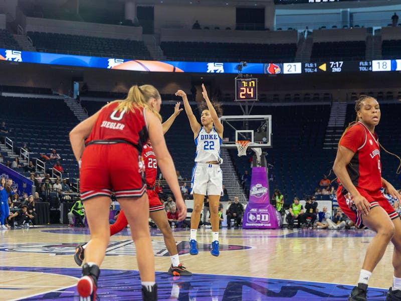 TWICE AS NICE: Duke women's basketball outlasts Louisville 70-65 in ...