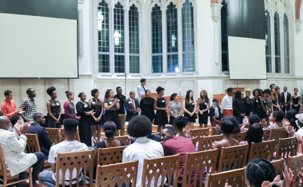 <p>Speakers at the Black Convocation Thursday night emphasized the importance of maintaining a strong black community at Duke.&nbsp;</p>