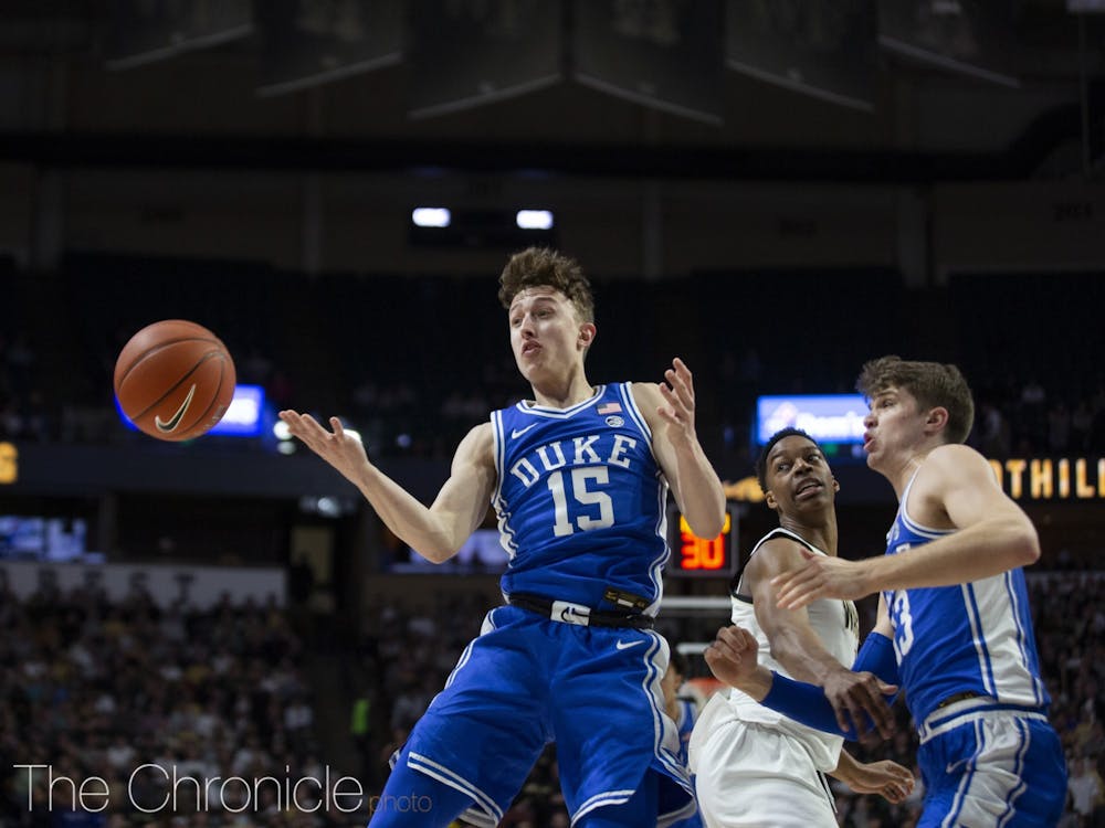 Duke suffered a winless week for the second time this season.