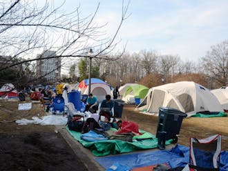 DSG approved policies for K-Ville, pictured above, establishing that one-third of a tenting group must always be present in the area.