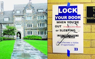 Few Quadrangle was one of the locations affected by several burglaries reported during upperclassmen move-in.