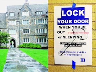 Few Quadrangle was one of the locations affected by several burglaries reported during upperclassmen move-in.