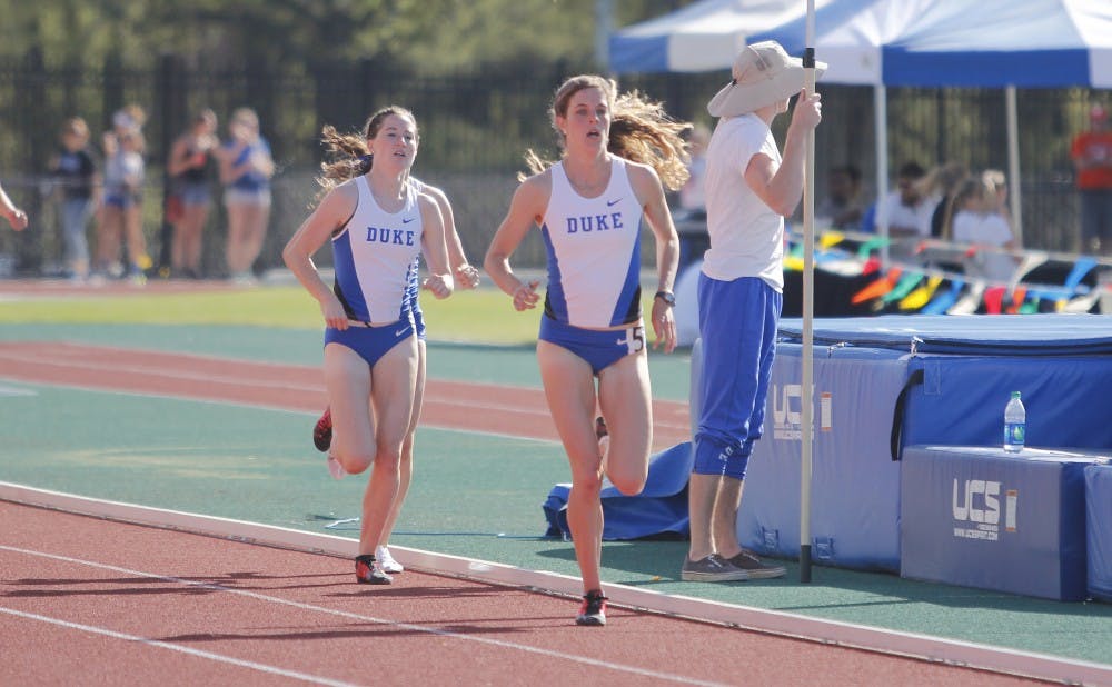 The Blue Devils set five school records in their first home meet at Morris Williams Stadium.