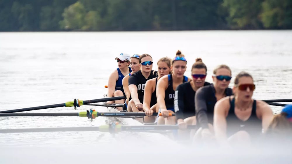 Duke's 1V8 began the Rivanna Romp with a 3rd-place finish.