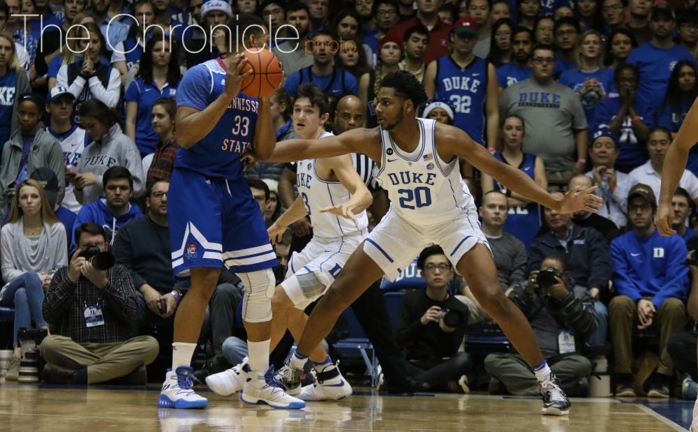 <p>Freshman big man Marques Bolden and company could have a big advantage down low if they can effectively feed the ball inside.&nbsp;</p>