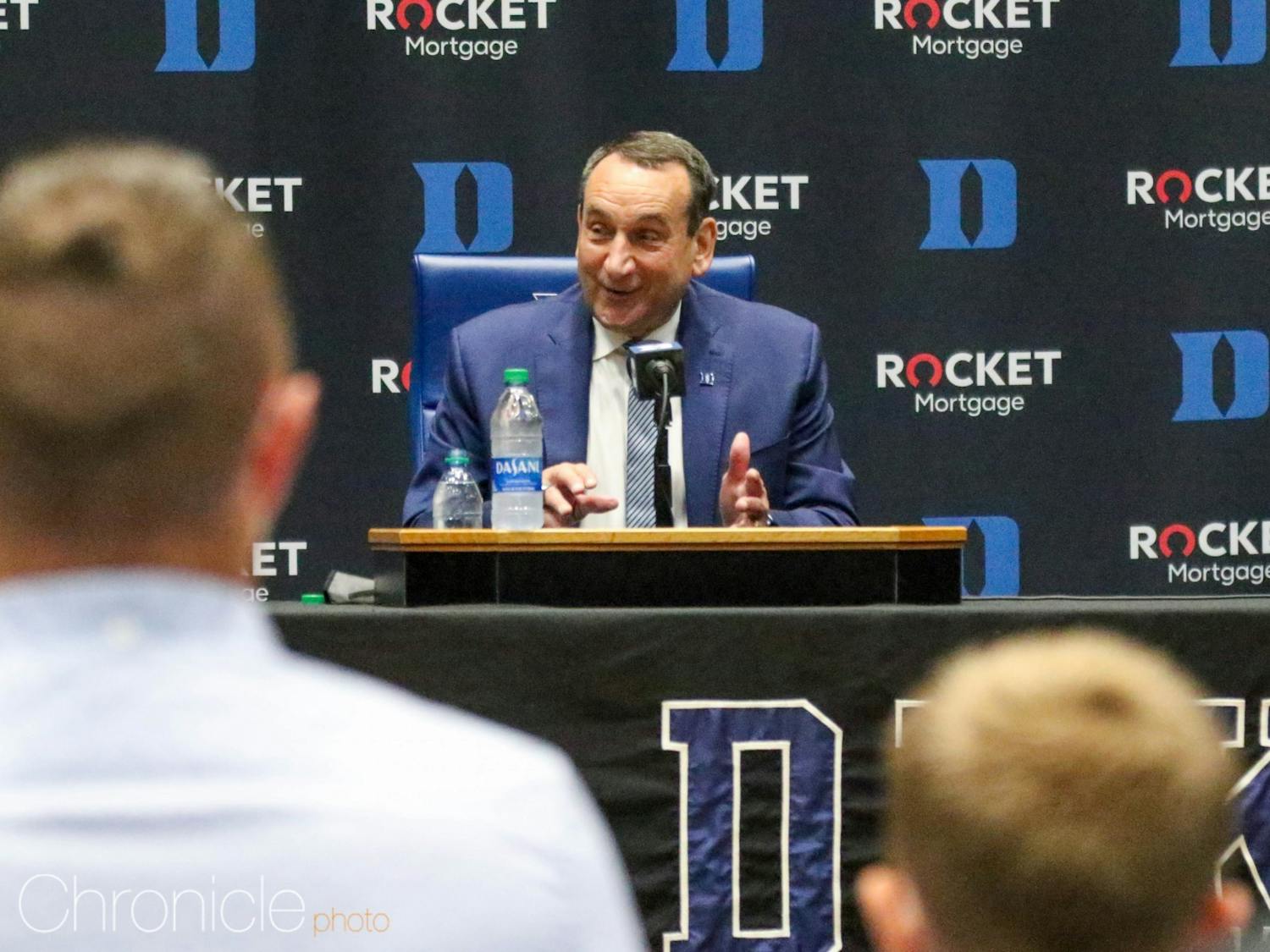 Coach K emphasized his gratitude to all those who have believed in him throughout his coaching career and life. 