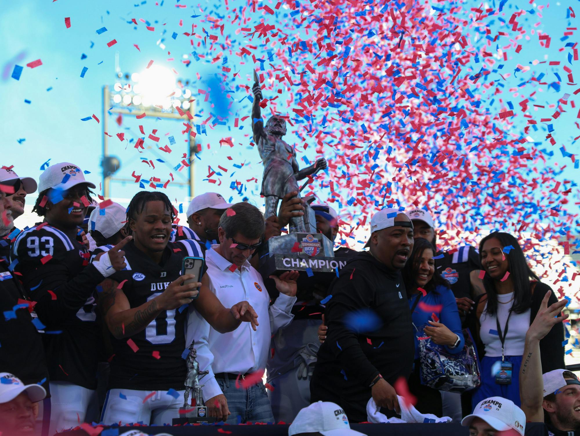 Amid A Rollercoaster Season, Duke Football's Birmingham Bowl Victory ...