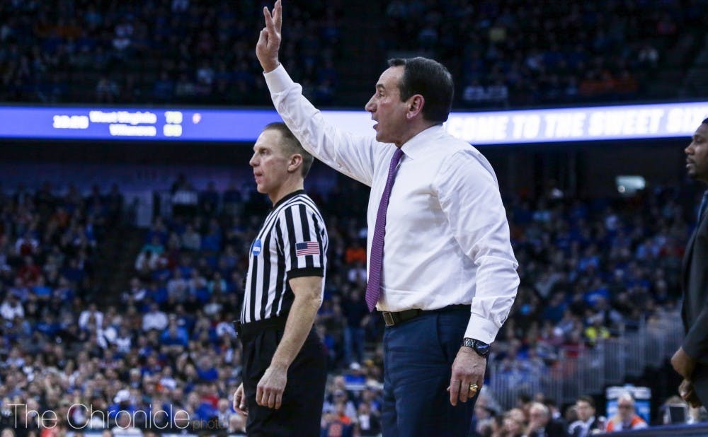 Mike Krzyzewski committed to a zone defense for the long haul for the first time of his career this season.