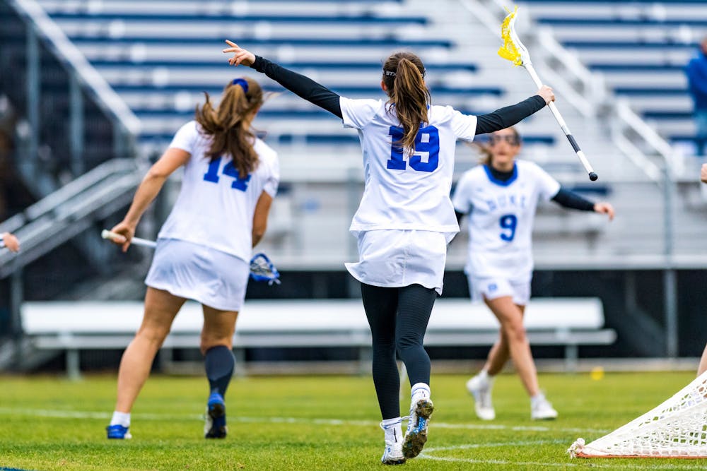 Midfielder Catriona Barry racked up a team-high five goals against Wofford. 