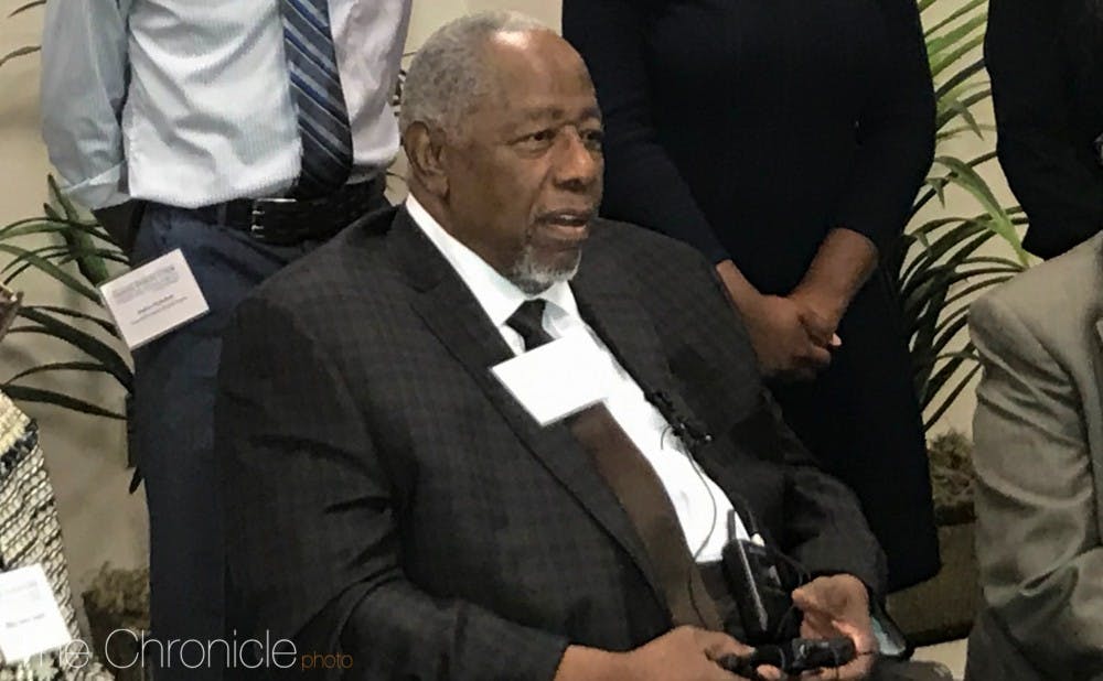 A Duke-sponsored summer research program for Durham public school students was named after Hank Aaron.&nbsp;
