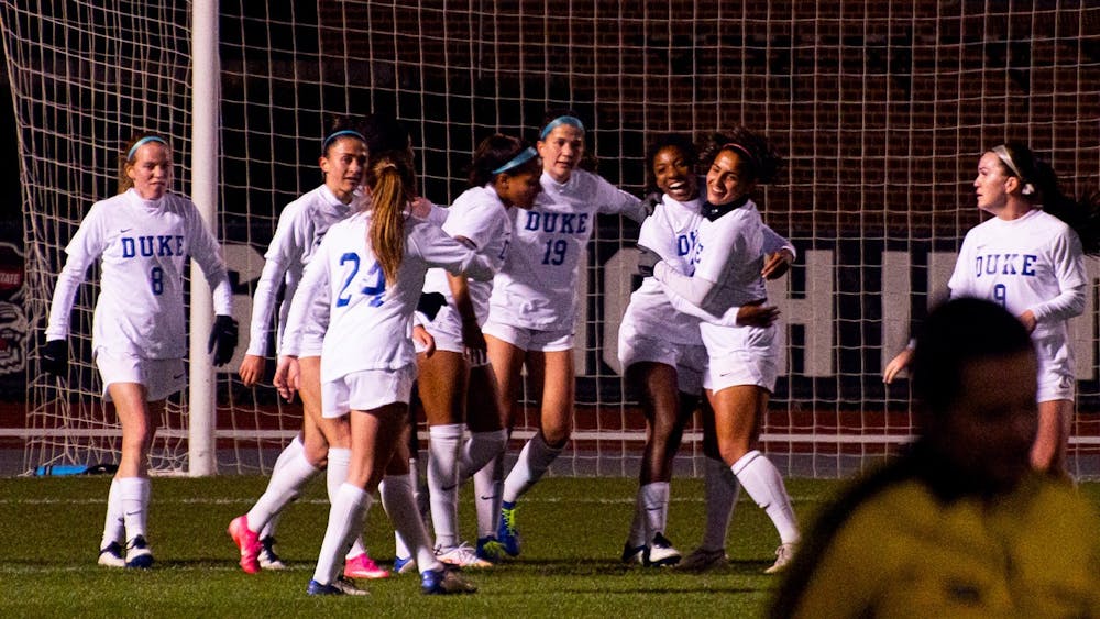 Redshirt senior wingback Mia Gyau's goal in the 61st minute was the lone score of Friday's win for Duke.