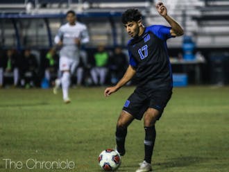 Issa Rayyan scored the only goal of Sunday night’s match on a rebound after Pacific’s goalkeeper had to make a save on a shot by Daniele Proch.