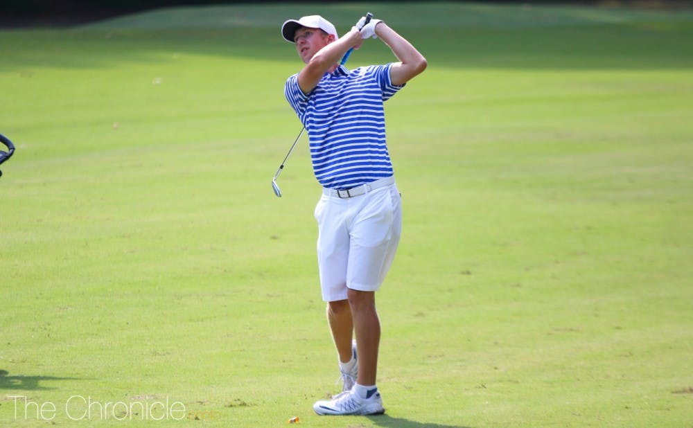 <p>Chandler Eaton placed first individually in the Nike Collegiate Invitational.</p>